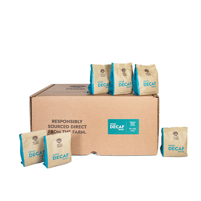 Filter House Decaf Roast (60g) box shot