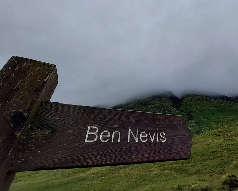 Ben Nevis Sign