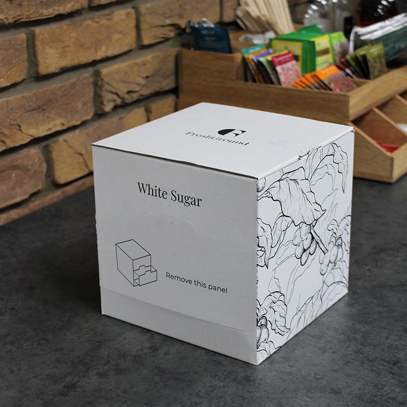 White Sugar Sticks Box