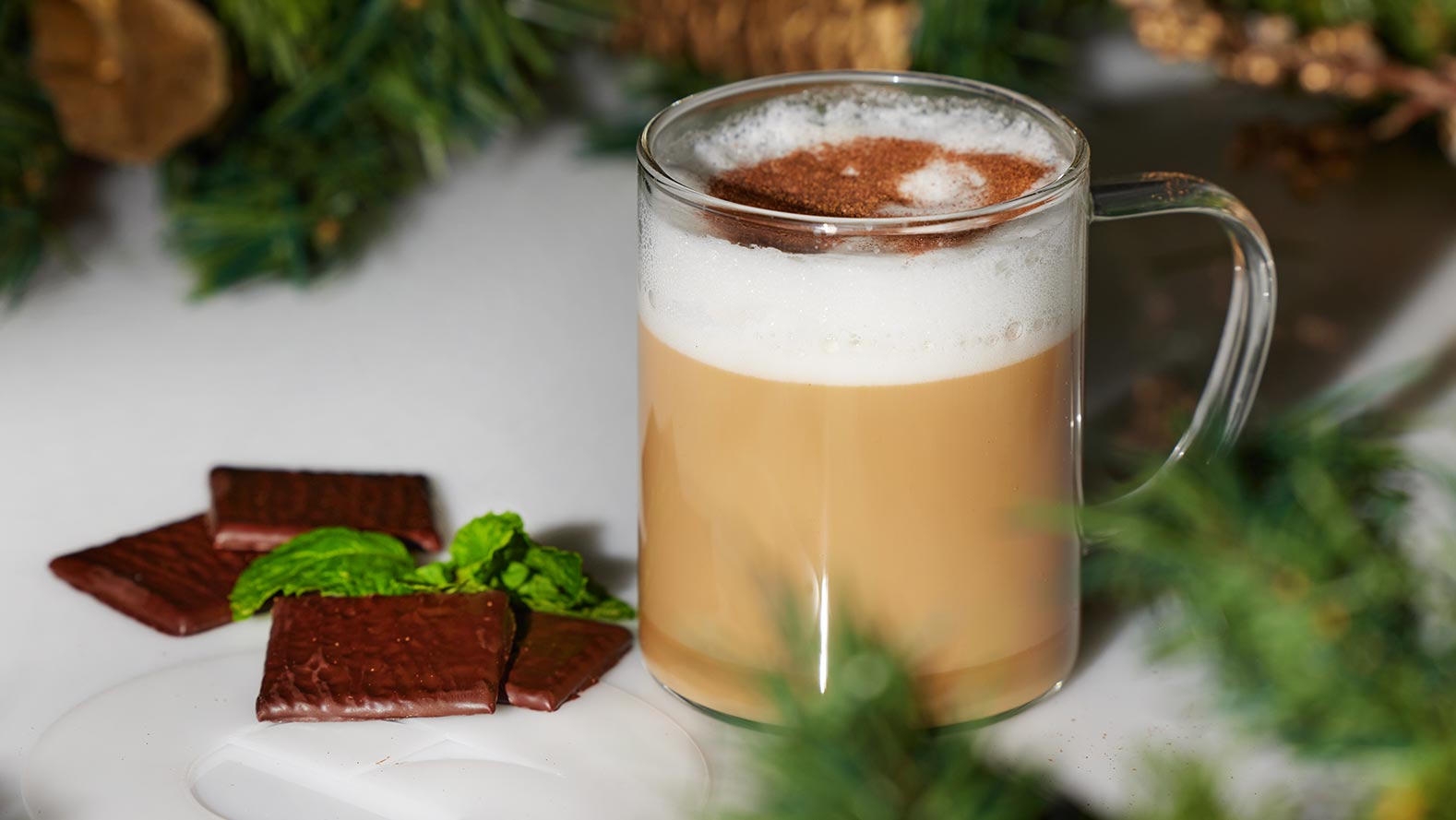 Chocolate mint mocha - winter drinks video series - FreshGround