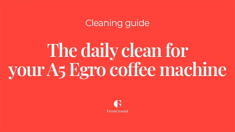 A5 Egro Next Touch cleaning video title card