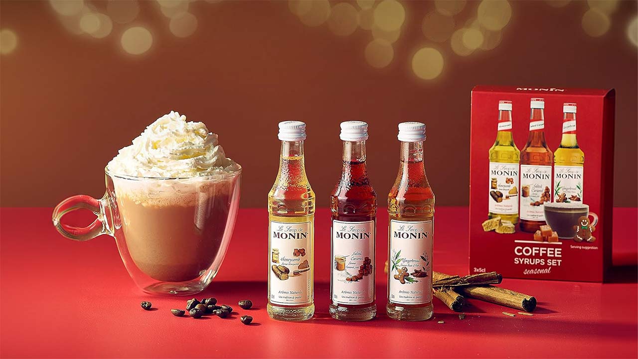 free Monin Syrup Seasonal Gift Set from FreshGround