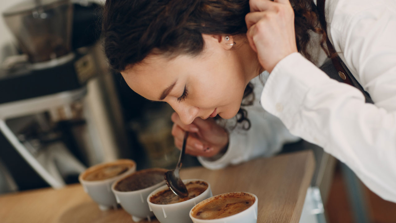 coffee cupping