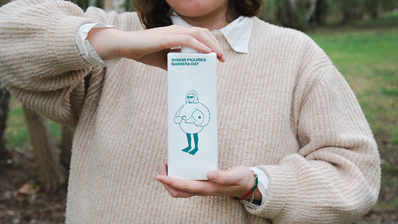 Minor Figures oat milk